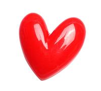 Ankexin Brooches for Women,Red Heart Shape Brooch Cute Heart Shape Enamel Pins Resin Badge for Backpacks Denim Jacket Hats Bags Jewelry Accessories