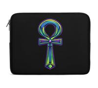 Ankh Egyptian Symbol Ancient Egypt Laptop Case Sleeve Bag 12inch Durable Shockproof Protective Computer Carrying Cover Briefcase