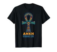 Ankh Eternal Life Ancient Egyptian Symbol African Heritage T-Shirt