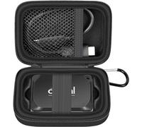 ANKHOH Carrying Case Compatible with Crucial X10/ X9 Pro 4TB/ 2TB/ 1TB Portable SSD, External Solid State Drive Hard Storage Holder Bag Fits for USB-C Cable (Box Only)
