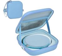 ANKHOH Portable CD Player Case with Belt, for Deluxe, for Sunoony, for MEGATEK, for Gueray, for ARAFUNA, for Klim, Travel Carrying Holder Storage for Walkman and Cable Accessories (Case Only) (Blue)