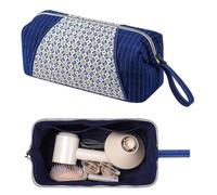 ANKICK Boho Hair Tool Bag, Portable Hair Dryer Case with Large Capacity, Boho Geometric Plaid, Bohemian