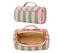 ANKICK Striped Travel Case Hair Tool Compatible with Dyson Airwrap Shark Complete Styler and Attachments Cute Hair Dryer Bag, Stripe B