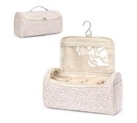 ANKICK Travel Case Compatible with Dyson Airwrap Complete Styler and Attachments, Coquette Portable Hair Dryer Bag Organizer, Pink Flower B