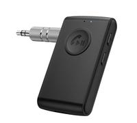Ankilo Bluetooth 5.3 Receiver, Airplane Wireless Aux Bluetooth Adapter | Mic for Calls, 10m Range, 11H Long Playtime, Bluetooth Receiver 3.5mm jack, for TV, Home Stereo, Speakers, Car