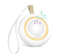Ankilo White Noise Machine Baby, Portable White Noise Machine for Baby Kids Adults, 24 Sleep Music, Timer, Memory Function, USB Rechargeable for Home Office Travel Gift