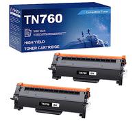 Ankink Compatible Toner Cartridge Replacement for Brother TN760 TN730 (Black,2 Pack) TN-760 730 to Use with HL-L2350DW HL-L2395DW HL-L2390DW HL-L2370DW MFC-L2750DW MFC-L2710DW MFC-L2730DW DCP-L2550DW