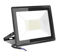 Ankishi 100W LED Floodlight, IP66 Security Lights, Super Bright Lights LED 10000LM Light, 6500K Daylight White Wall Light for Garden, Patio, Backyard, Front Yard, Garage