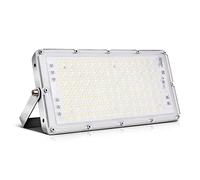 Ankishi 100W LED Floodlight Outdoor, Super Bright 10000LM Outdoor Security Lights, IP65 Waterproof Flood Lighting, 6500K Cool White Wall Light Outdoor Lights for Garage Patio Backyard Front Yard
