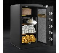 Ankishi Large Digital Fireproof Safe Box - 73L Money Safe With Digital Keypad - Perfect for Home Office Hotel Business Jewellery Gun Cash Use(38x32x60cm)