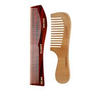 ANKITA Combo of Hand Made Comb & Wooden Hair Comb(W15+HMC01D)