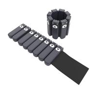 Ankle and Wrist Weights Set, Adjustable Ankle Weights for Women, 2 x Leg Weights, Adjustable Pilates Equipment, Exercise Bracelet, Silicone Joint for Strength Training