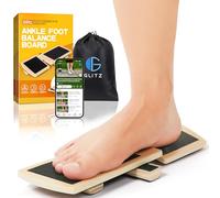 Ankle Balance Board Foot Strengthener Trainer for Sprained Ankle, Stability Exercises, Physical Therapy, Plantar Fasciitis Relief, Posture Correction, Balance Training, Anti Slip Wobble Board