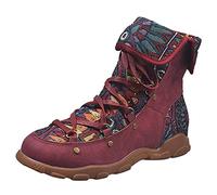 Ankle Boots for Women Uk Winter Waterproof Side Zipper Ankle Boots Premium Chunky Heel Calf Boots Casual Non Slip Trekking Boots Comfortable Wide Fitting Boots Square Toe Ankle Boots
