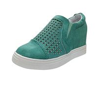 Ankle Boots for Women's Daily Lady Gardener Platform Clog (Green, 4.5)
