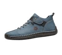 Ankle Boots With Low Heel High Top Lace Trainers Non Slip Driving Shoes