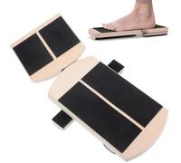 Ankle Foot Strengthener & Balance Board - Adjustable Wooden Trainer