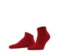 FALKE Men's Cool 24/7 M Sn Cotton Low-Cut Plain 1 Pair Trainer Socks, Red Scarlet 8228, 7-8