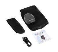 Ankle Massager - Heated Bandage 3 Vibration Modes, Wireless Electric Massage Device with 6 Temperature Settings, Reduces Fatigue and Detent Discomfort