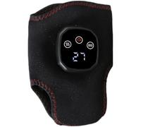 Ankle Massager with Heat and Vibration, Type-C Rechargeable Foot Warmer, 4 Heat Settings, 3 Massage Modes, Portable Heated Foot Massager, 5.9 x 4.7 x 1.2 in, 15 x 12 x 3 cm
