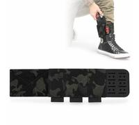 Ankle Medical Pouch, Adjustable IFAK Carrier for First Aid Kit Storage | Durable 500D and 1000D Nylon Wrap, Mesh Backing, Laser-Cut Panel, Elastic Cord and Reinforced Edge Stitching