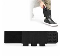 Ankle Medical Pouch, Adjustable IFAK Carrier for First Aid Kit Storage | Durable 500D and 1000D Nylon Wrap, Mesh Backing, Laser-Cut Panel, Elastic Cord and Reinforced Edge Stitching