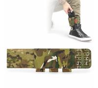 Ankle Medical Pouch, Adjustable IFAK Carrier for First Aid Kit Storage | Durable 500D and 1000D Nylon Wrap, Mesh Backing, Laser-Cut Panel, Elastic Cord and Reinforced Edge Stitching