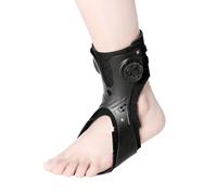 Ankle Orthosis Splint Support Adjustable Drop Foot Brace with Inflatable Airbag Lining Corrector for Hemiplegia Stroke Shoes Walking, Improved Walking Gait,A2 Left,M