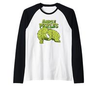 Ankle Pickles - BJJ Takedown Comedy Raglan Baseball Tee