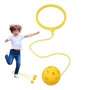 Ankle Skip Ball, Ankle Skip Ball Set for Kids, Ankle Toy Ankle Skip Jump Ropes, Ankle Ring with Ball Jumping Swing Skip Ball for Girls Boys for Gym School Home