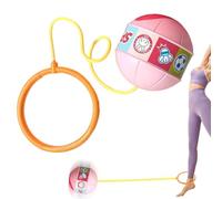 Ankle Skip Ball for Kids | Ankle Swing Ball LED Jumping Ring - Training Outdoor Games for Kids Boys Girls Youth Teens Adults Birthday Party Playground Backyard Garden