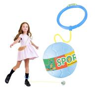 Ankle Skipping Ball - Portable Flashing Interactive Kids Jumping Toys - Rope Exercise Skipping Toy Fitness Jump Rope Game for Gym Girls Birthday Fun