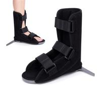 Ankle Stabiliser Boot for Sprained Foot Support Orthopaedic Walking Brace for Ligament Injury Stress Fracture and Rehabilitation Anti-Rotation Breathable Design(L)