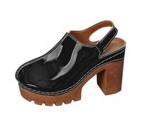Ankle Strap Sandals For Women Chunky Block Heel Sandals For Women Non-Binding Chafing-Free Sliders Adjustable Strap Flexible Sole Sliders Glamorous Travel Slides Stylish Versatile Shoes