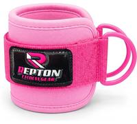 Ankle Straps for Cable Machines Attachments with Foot Strap - Adjustable Ankle Cuff for Gym Glute Kickbacks Straps, Leg Extensions and Curls - Comfort Ankle Straps Attachments for Women (Pink-S)
