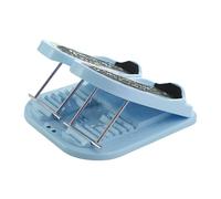 Ankle Stretch Board | Foot Stepper Exercise Machine | Portable Anti-Slip 2-in-1 Tension Plate Stepper Trainer for Home Yoga Gym Fitness Office Workout