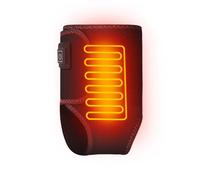 Ankle Support-Far Infrared Electric Heater,Ankle Sprain & Joint Care,Ligament Injury,USB Heating,Home/Office/Outdoor Use,Cold Resistance,Unisex,Black