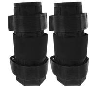 Ankle Weight Covers Black Oxford Cloth Pair Adjustable Running