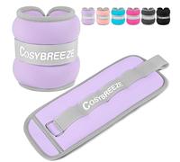 Ankle Weights 6 KG 1 Pair Wrist Leg Arm Weights for Women Men, Strength Weighted for Walking, Running, Jogging, Fitness, Gym Workout - Light Purple