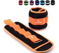 Ankle Weights for Women, Men and Kids - 2.5kg x 2 Strength Training Leg/Wrist/Arm Weight with Adjustable Strap for Pilates, Jogging, Gymnastics, Aerobics, Physical Therapy