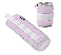 Ankle Weights Set,0.25/0.5/0.75kg 1 Pair Wrist Weights Leg Weight for Men Women, Weight Cuffs Arm Weights for Exercise Jogging Fitness Aerobics Dance Walking (Purple,2x0.25kg)
