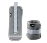 Ankle Weights Set,0.25/0.5/0.75kg 1 Pair Wrist Weights Leg Weight for Men Women, Weight Cuffs Arm Weights for Exercise Jogging Fitness Aerobics Dance Walking (Grey,2x0.5kg)