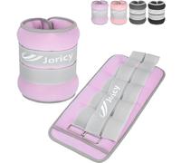 Ankle Weights Set, Wrist Weights Set 10kg Weights a Pair Arm Leg Weights for Women Men Kids with Adjustable Straps, Exercise Weights for Walking, Running, Yoga, Training, Gym Workout, Light Purple