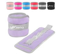 Ankle Weights Set, Wrist Weights Set 2kg Weights a Pair Arm Leg Weights for Women Men Kids with Adjustable Straps, Exercise Weights for Walking, Running, Yoga, Training, Gym Workout, Light Purple