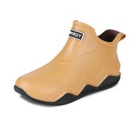Ankle Wellies Women,Rain Boots For Women,Perfect Spring Summer Design Comfortable Full Coverage Ideal Rainy Days Slip For Daily Outdoor Use Lightweight Durable for Yard Cleaning Dogs Boot Gardening