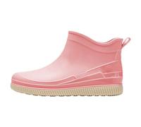 Ankle Wellies Womens Waterproof Boots Garden Shoes Women Lawless Boot Women's Rain Slip Casual Shoes Short Ankle Boots Outdoor Casual Dog Print Rain (Pink,6)