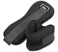 Ankle Wrist Fitness Weights Set Men Women Adjustable Strap Training Gym 1Kg 2kg 3kg 4kg 5kg Compact Iron (3kg (2 x 1.5kg), Black)