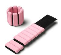 Ankle & Wrist Weights Set of 2, 1lb/2lb Waterproof Wearable Fitness Weights with Smooth Silicone Surface Friendly to Skins for Workout Strength Training - Yoga | Pilates | Walking | Aerobic,