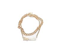 Anklet Urban Classics Zodiac Aquarius Golden L/XL