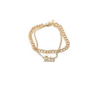 Anklet Urban Classics Zodiac Aries Golden L/XL